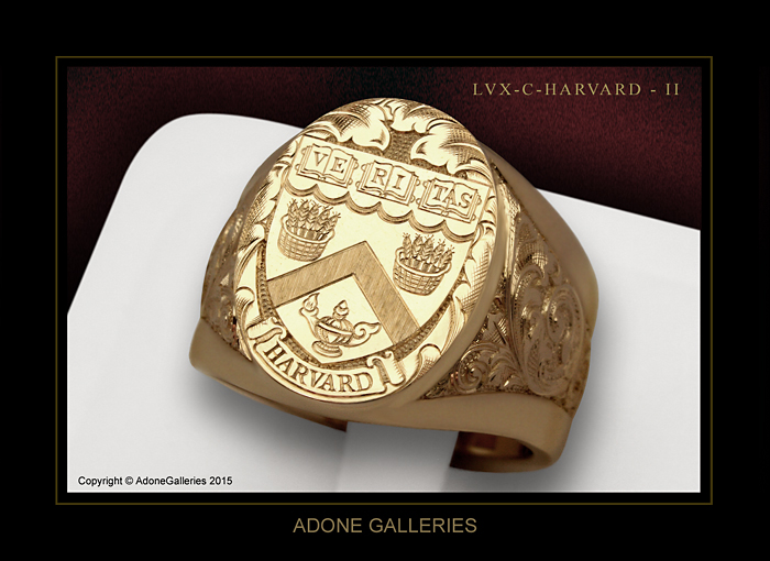 coat of arms ring